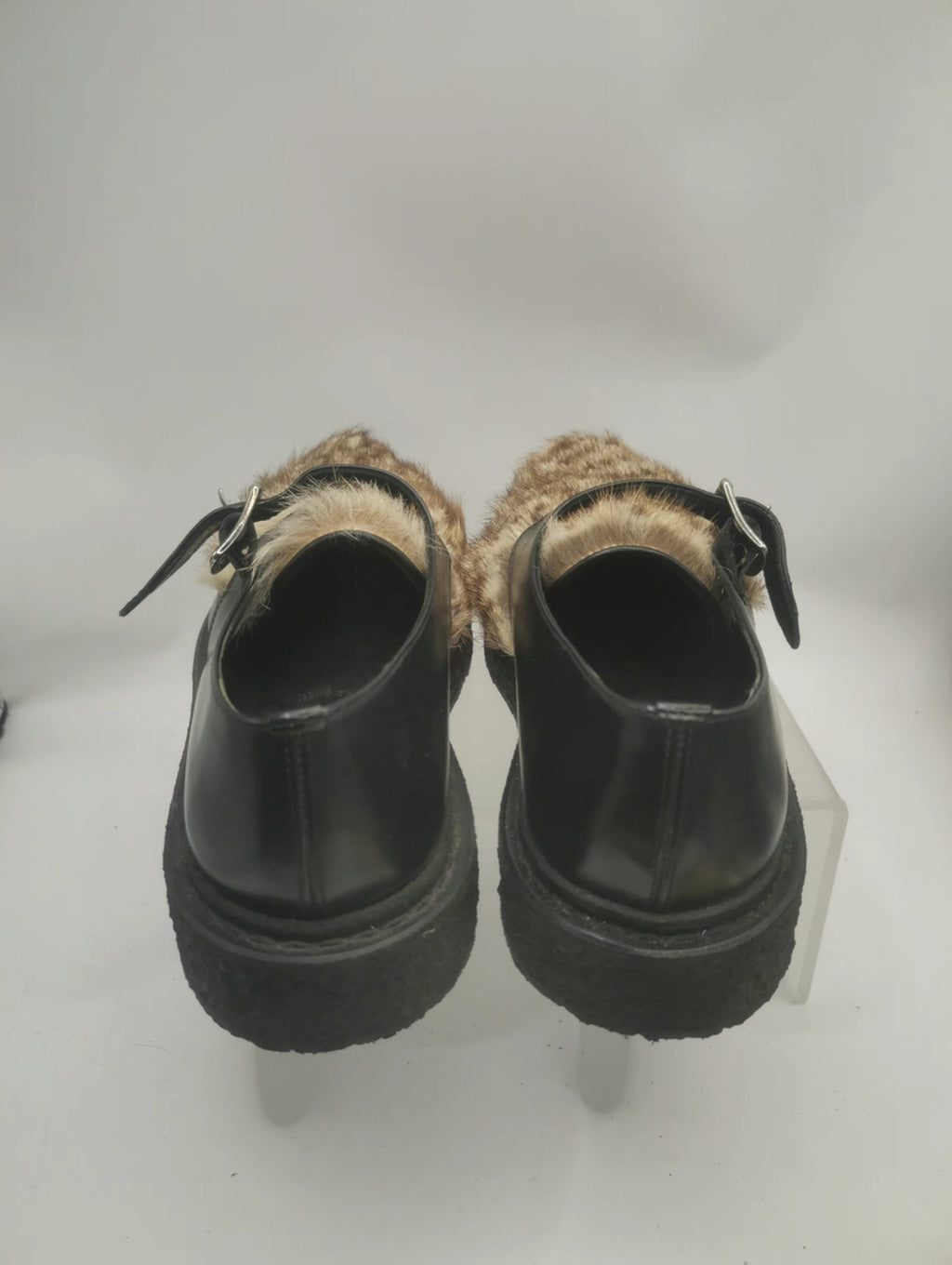 Saint Laurent Leopard Monk Sneakers