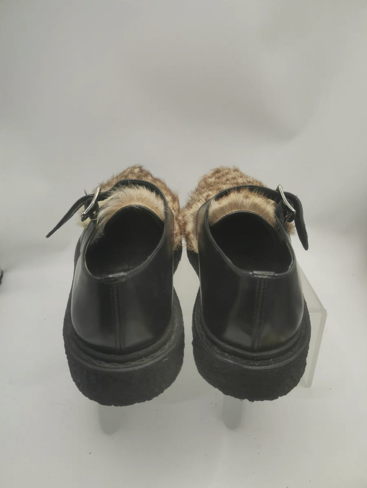Saint Laurent Leopard Monk Sneakers