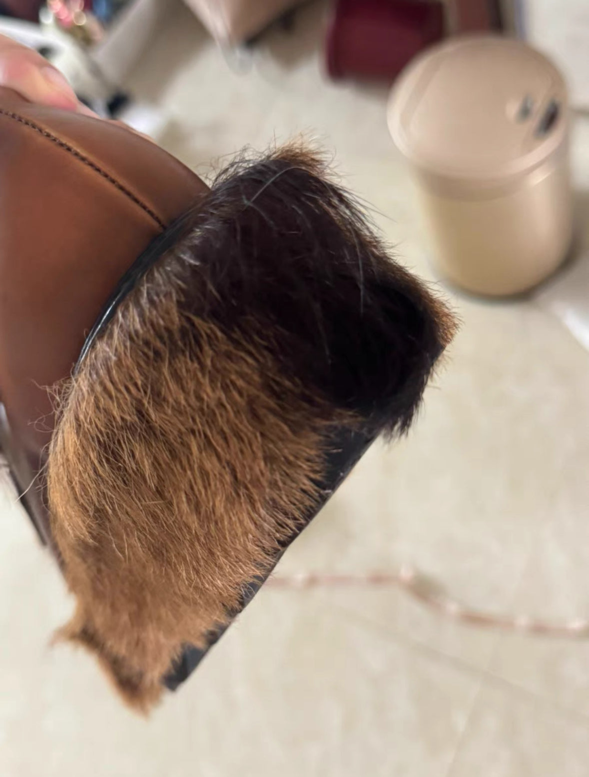 Prada Calf Hair Loafers