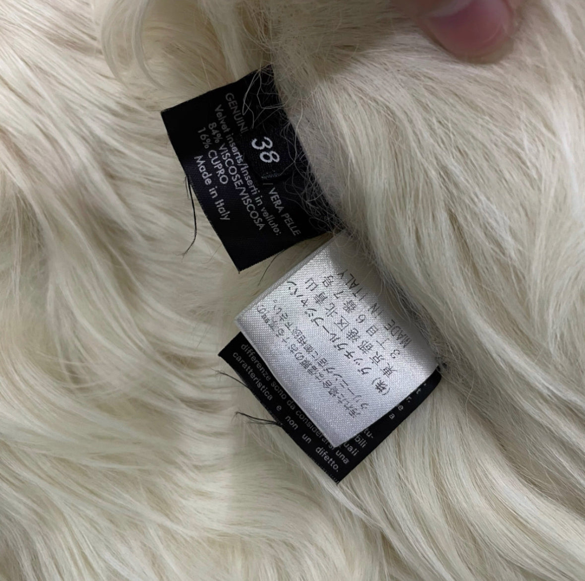 Gucci Reversible Long Fur Jacket — Rabbit Fur