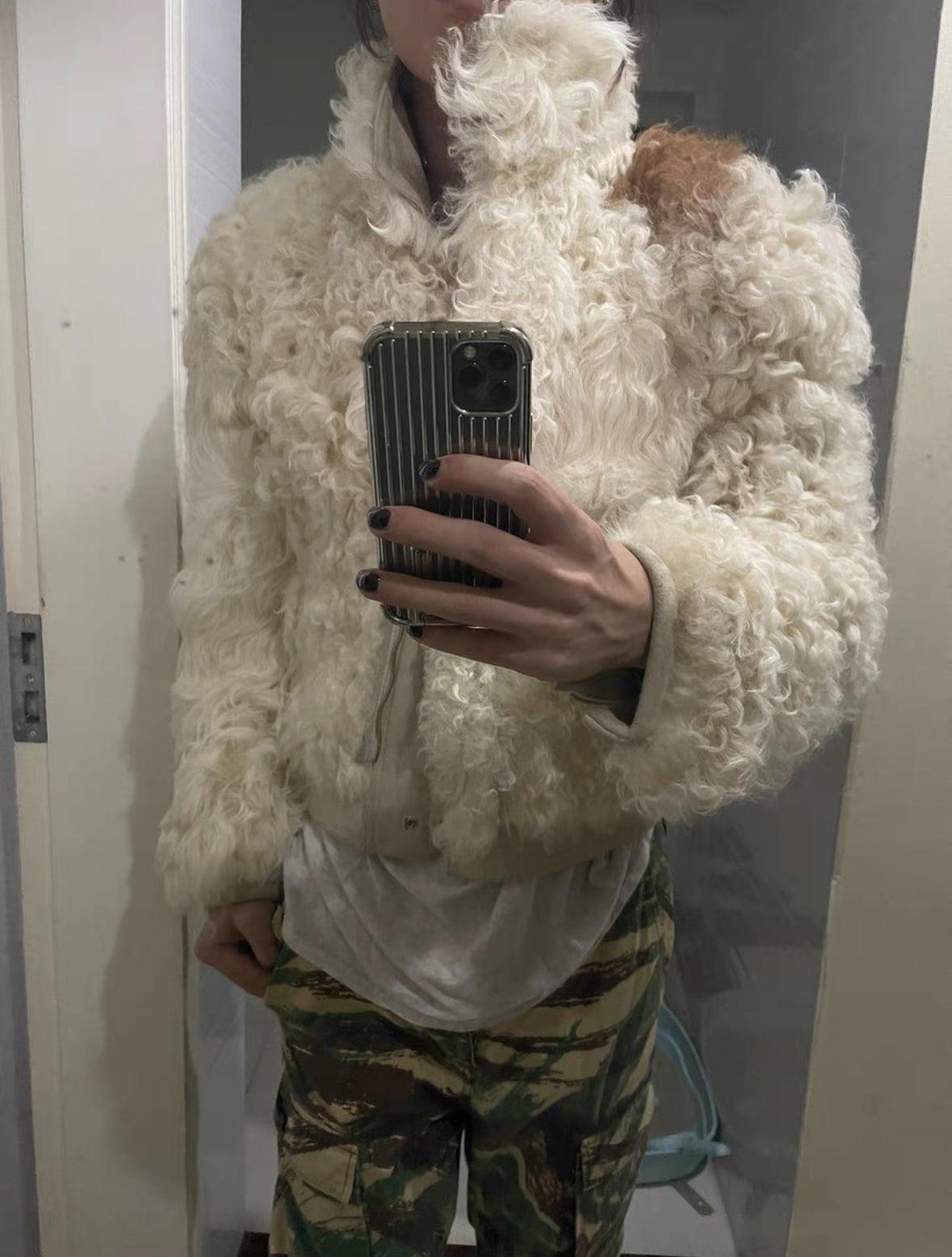 Gucci Reversible Long Fur Jacket — Rabbit Fur