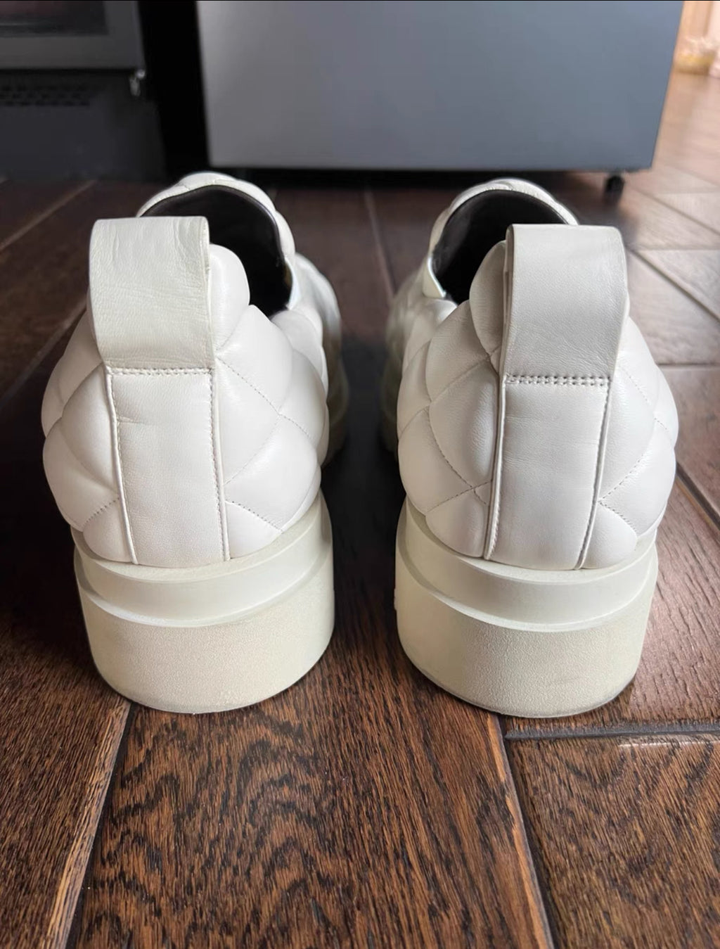 Bottega Veneta Padded Leather Loafers