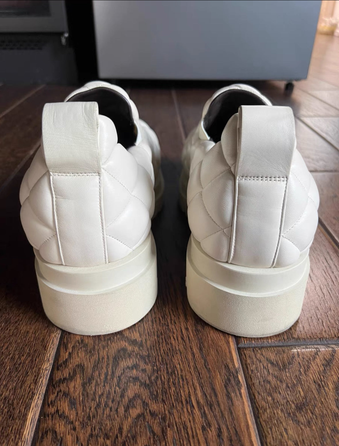 Bottega Veneta Padded Leather Loafers