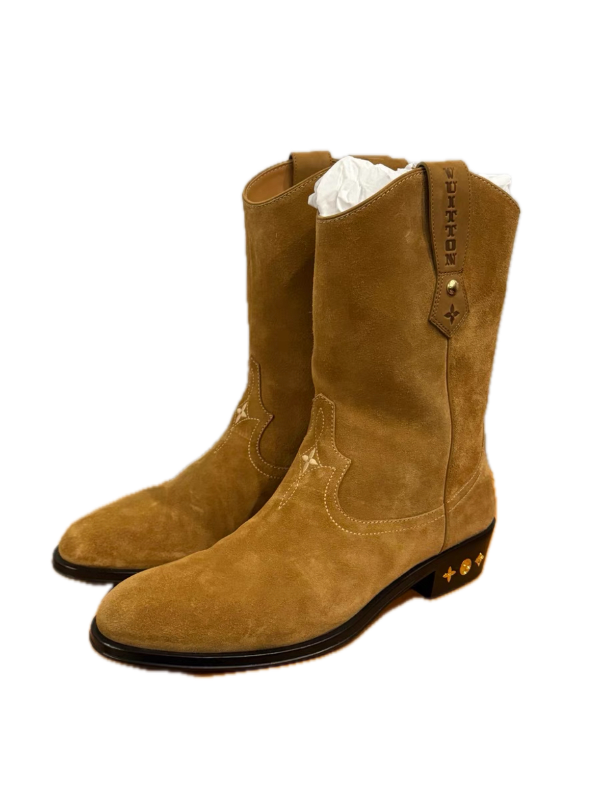 Louis Vuitton x Pharrell Western Cowboy Short Boots