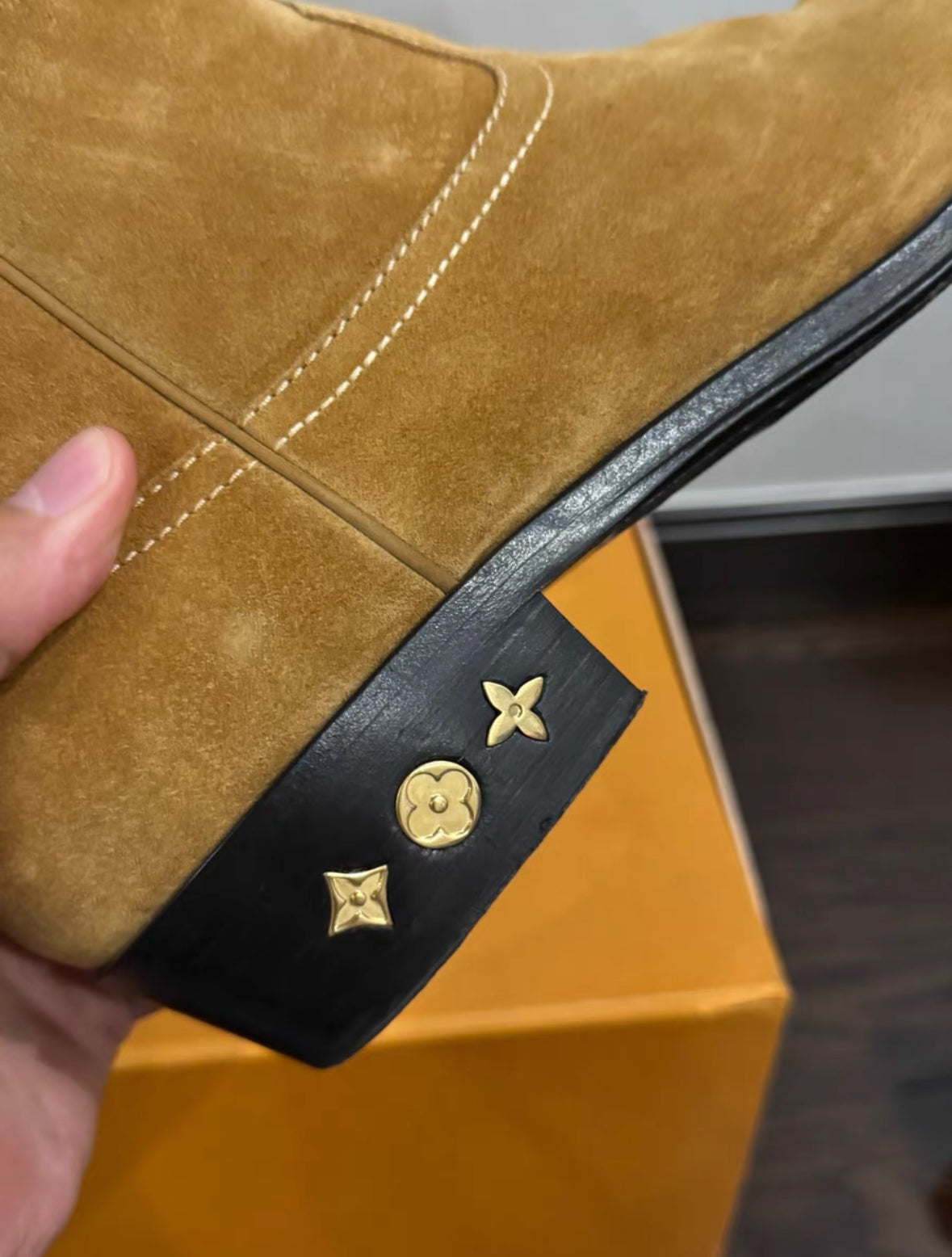 Louis Vuitton x Pharrell Western Cowboy Short Boots