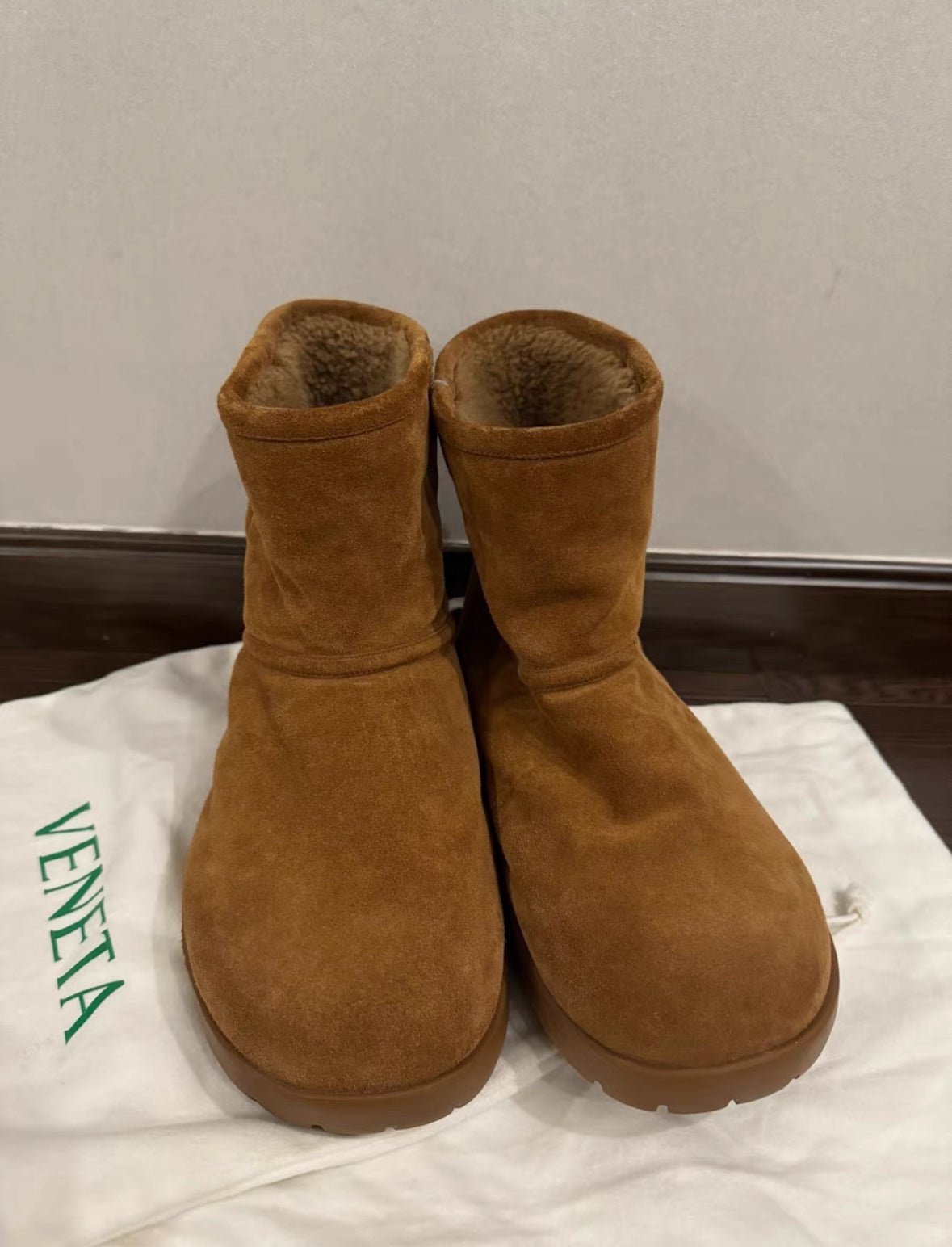 Bottega Veneta Shearling Boots — Travis Scott Worn