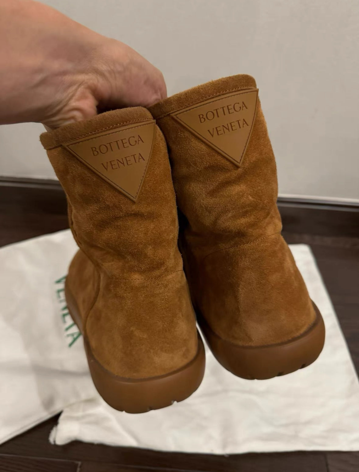 Bottega Veneta Shearling Boots — Travis Scott Worn