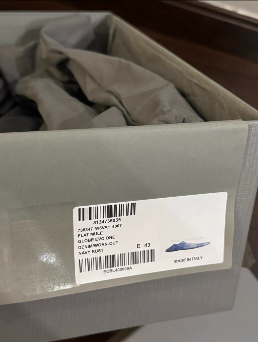 Balenciaga Denim Loafers