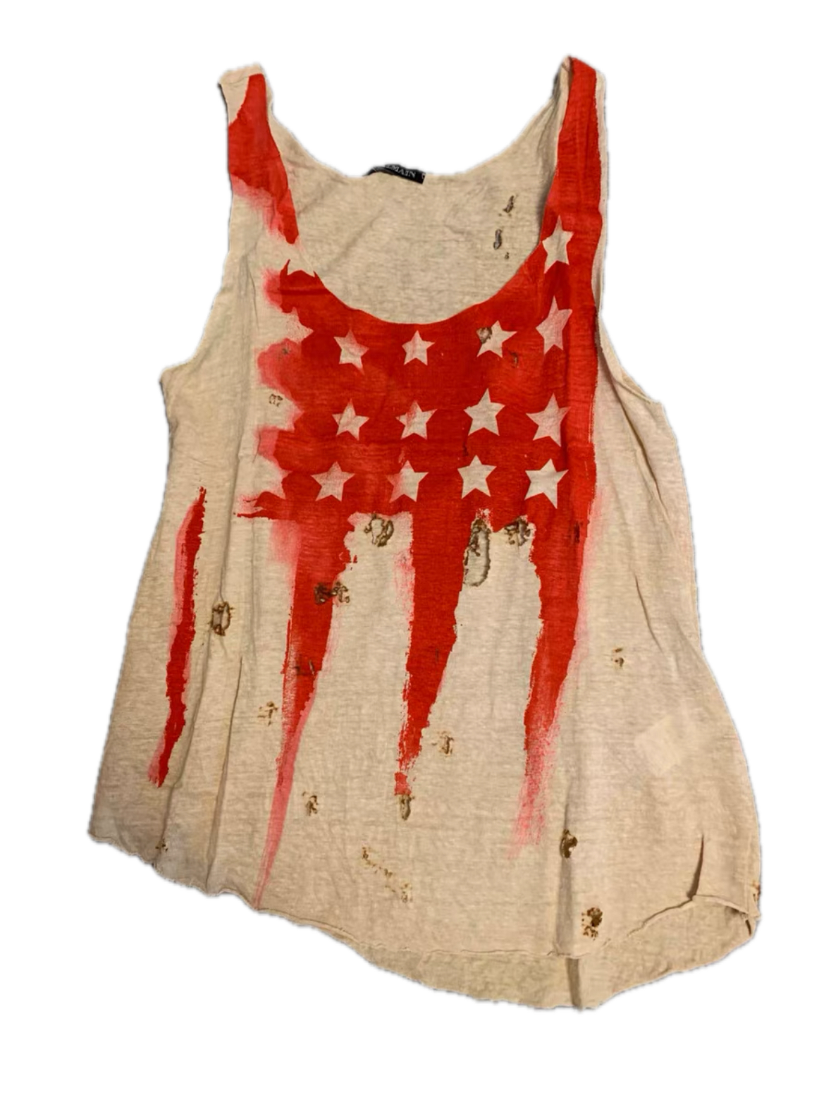 Balmain by Christophe Decarnin Pin-Decor Tank Top
