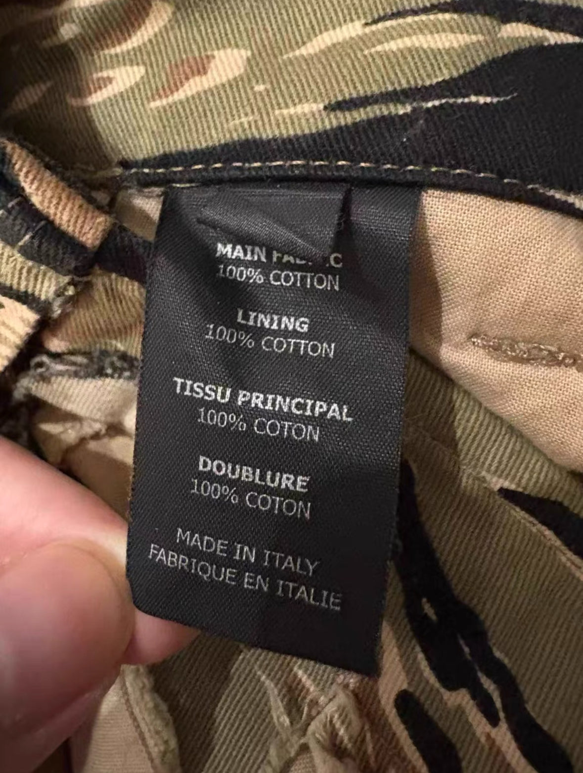 Vetements Camo Ghillie Pants MAH19PA204
