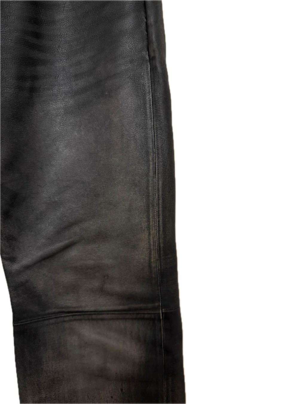424 on Fairfax Washed Leather Pants