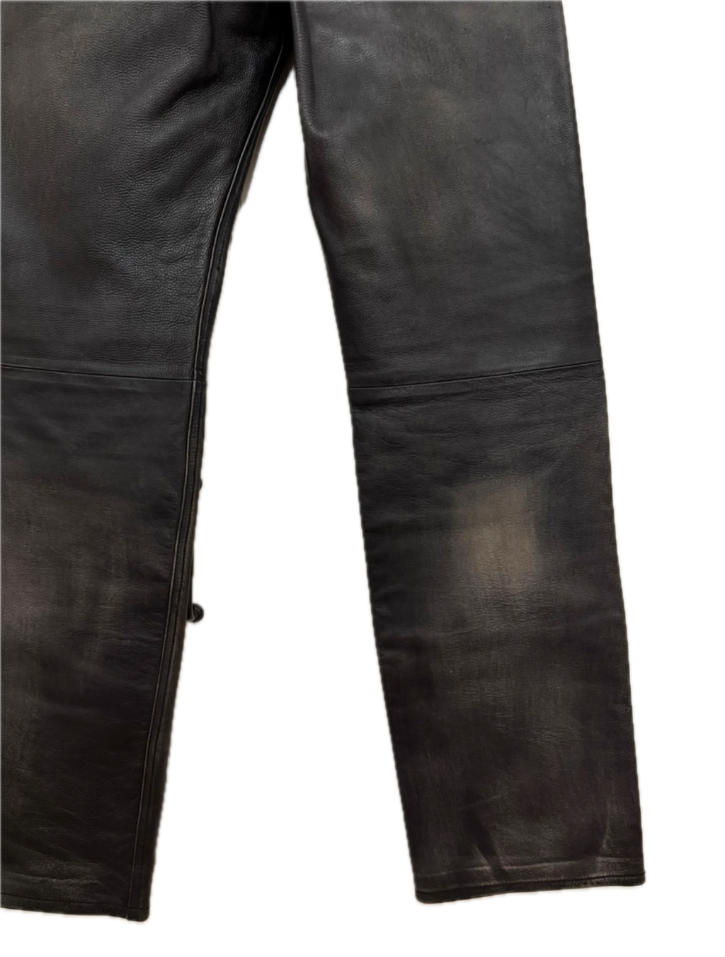 424 on Fairfax Washed Leather Pants
