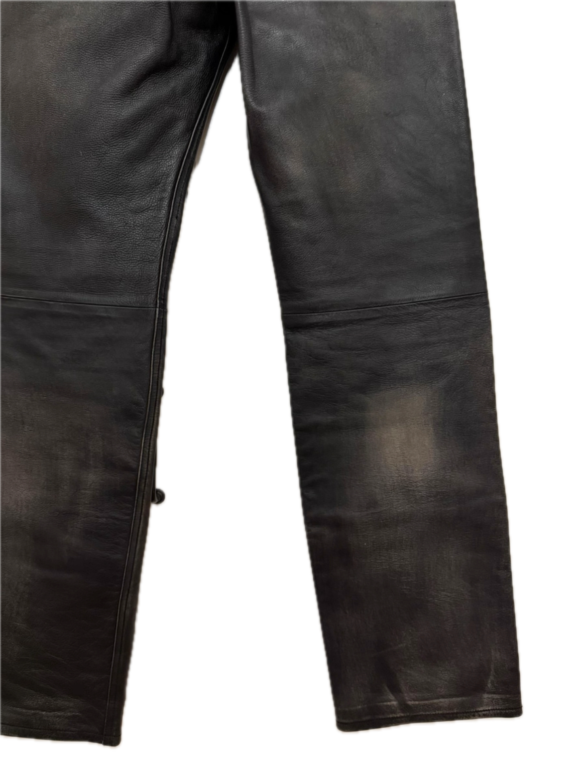 424 on Fairfax Washed Leather Pants