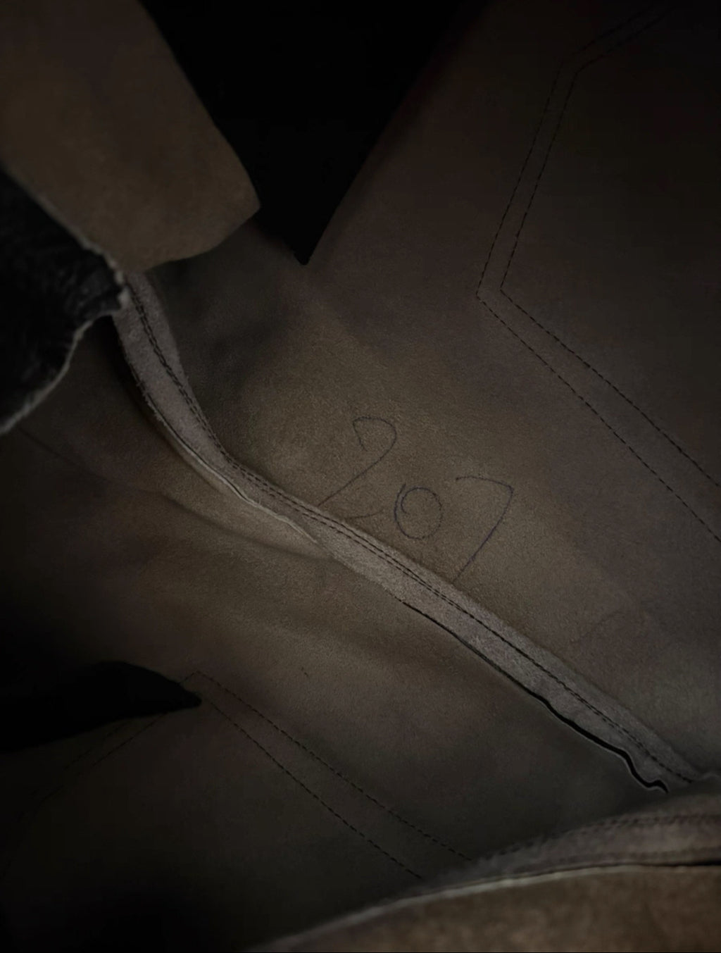 424 on Fairfax Washed Leather Pants
