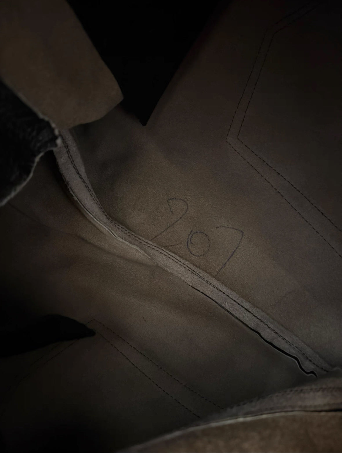 424 on Fairfax Washed Leather Pants