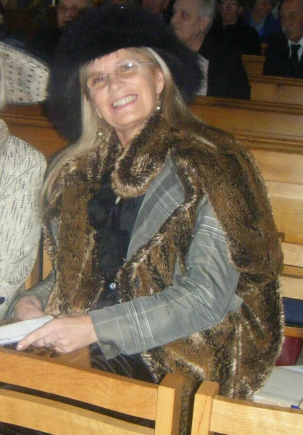 Vivienne Westwood 'Saturn' Faux Fur Cape