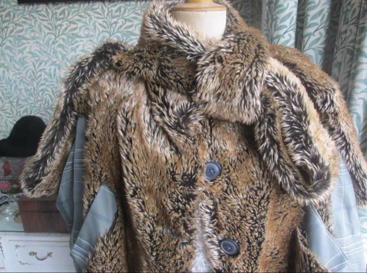 Vivienne Westwood 'Saturn' Faux Fur Cape