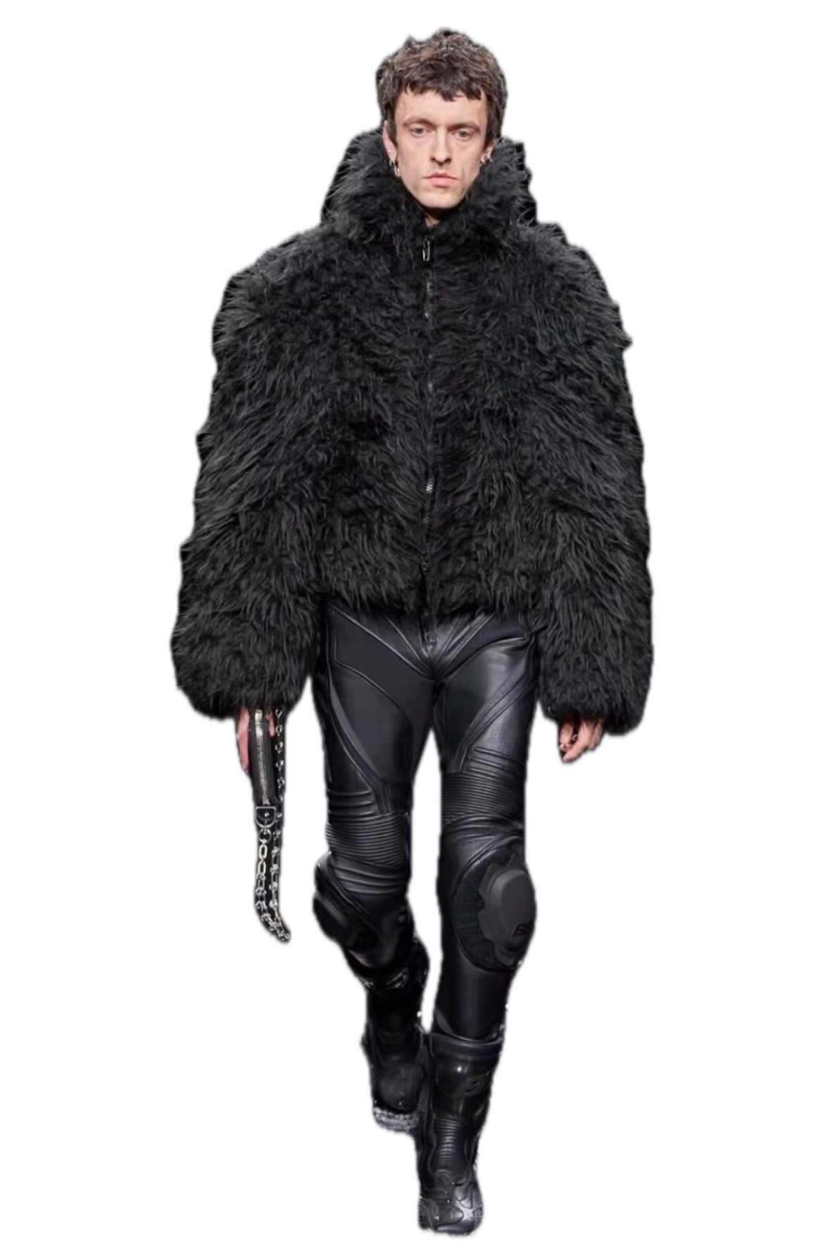 Balenciaga AW20 Faux Fur Bomber  (Dustbag & Tags Included)
