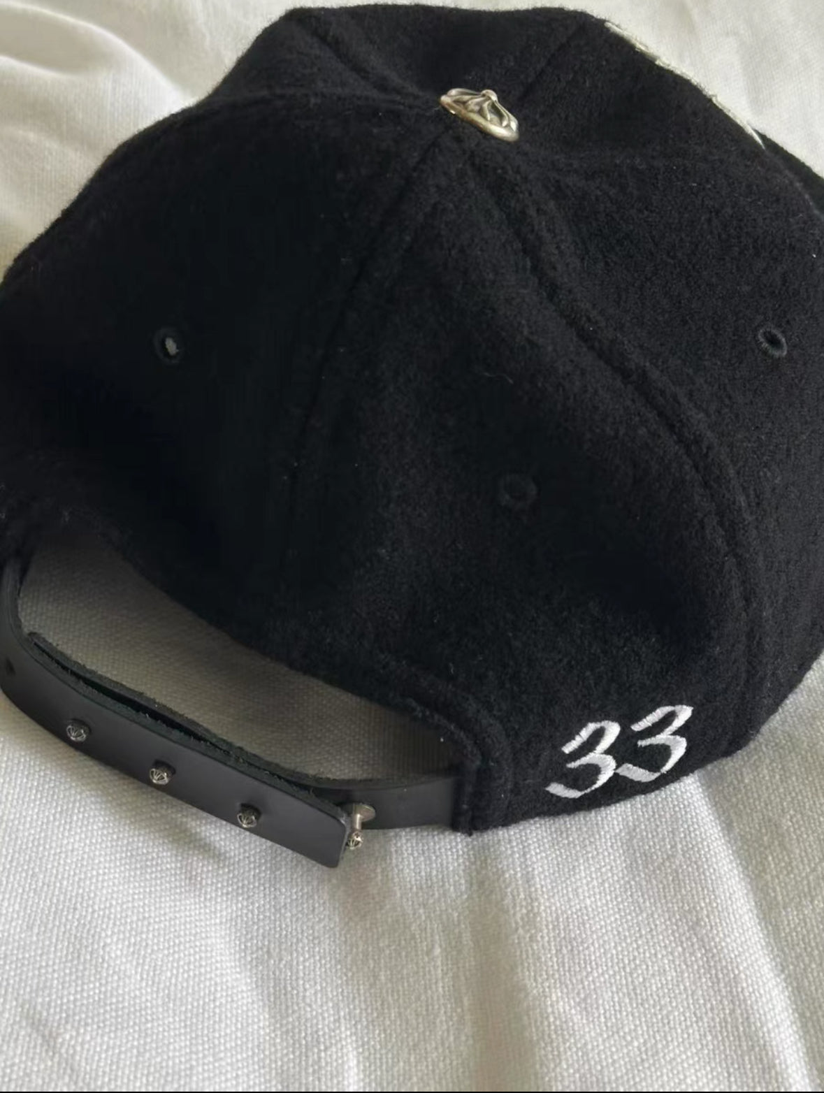 Chrome Hearts Sanskrit Wool Baseball Cap