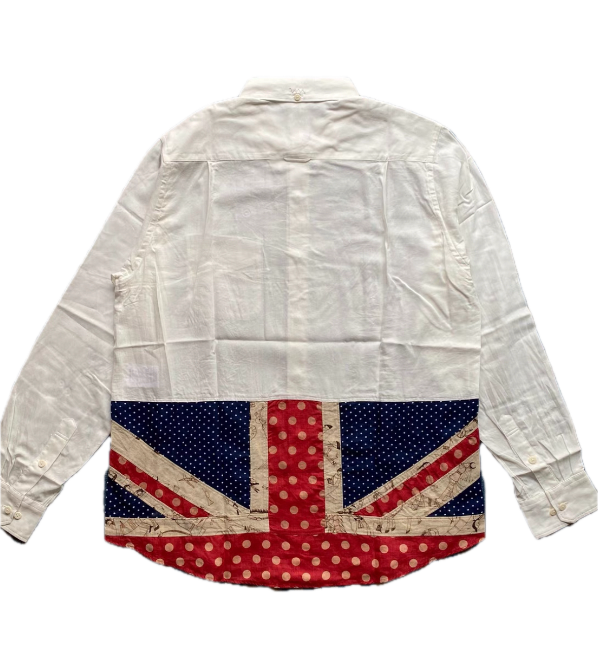 Visvim LUNGTA SHIRT L/S STARS UK Flag Shirt