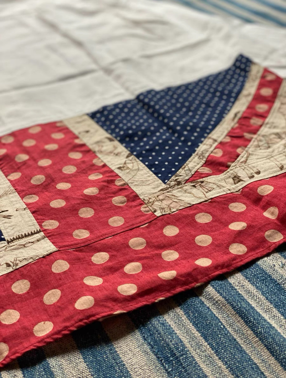 Visvim LUNGTA SHIRT L/S STARS UK Flag Shirt