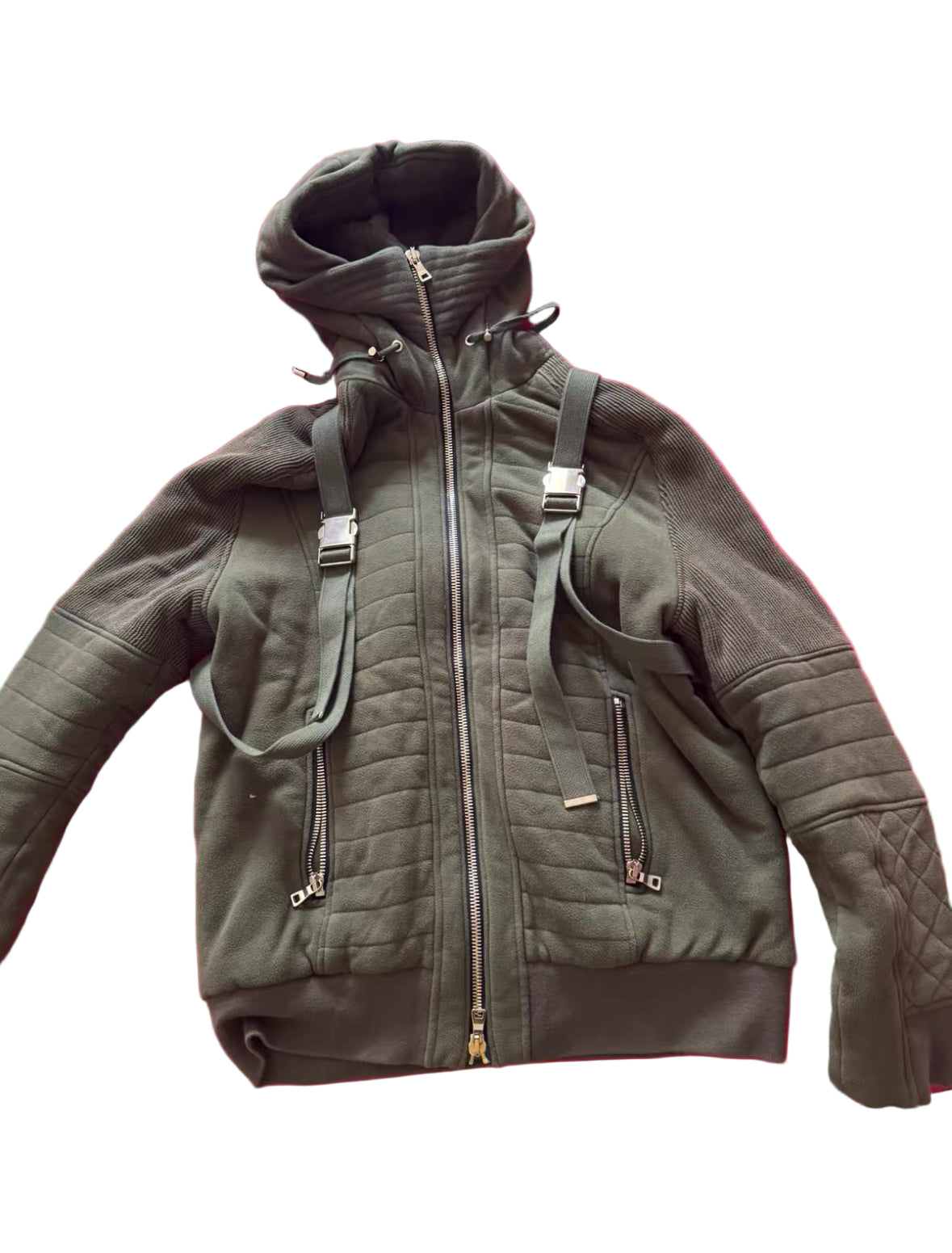 Balmain Homme Runway Strapped Tech Jacket