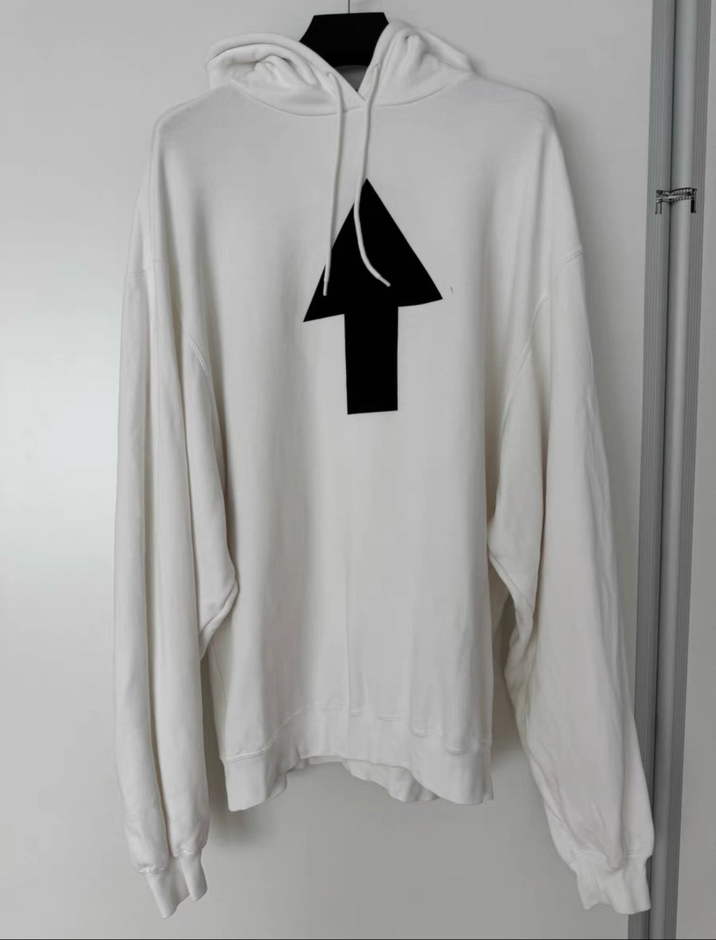 Balenciaga 'WiFi' Oversized Hoodie - White