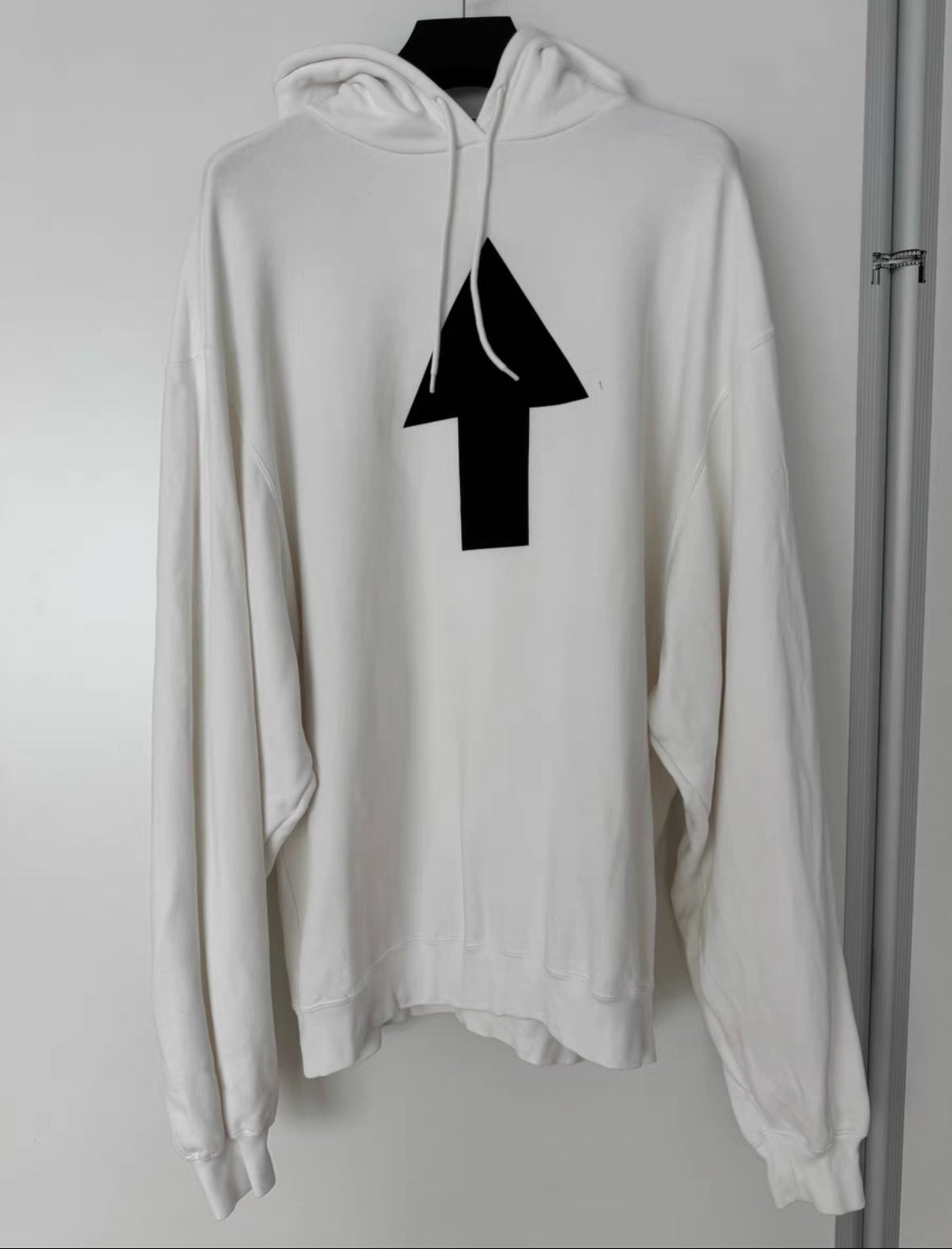 Balenciaga 'WiFi' Oversized Hoodie - White