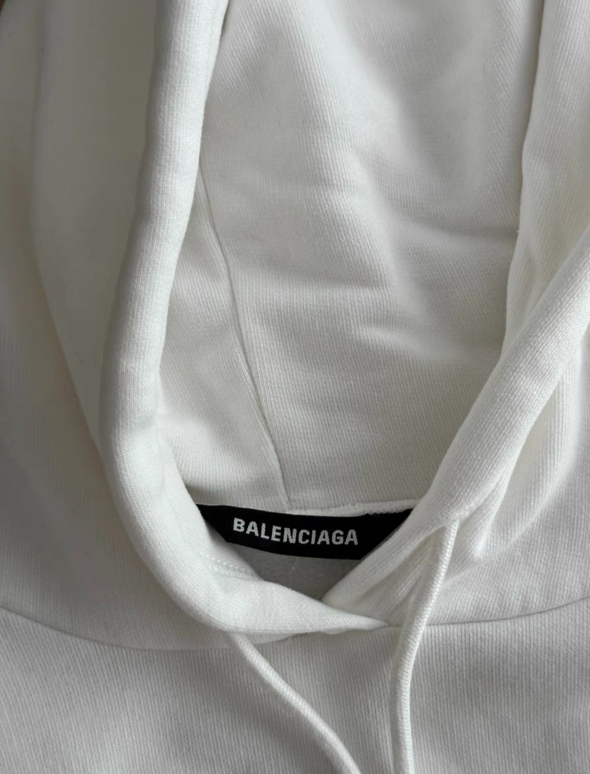 Balenciaga 'WiFi' Oversized Hoodie - White
