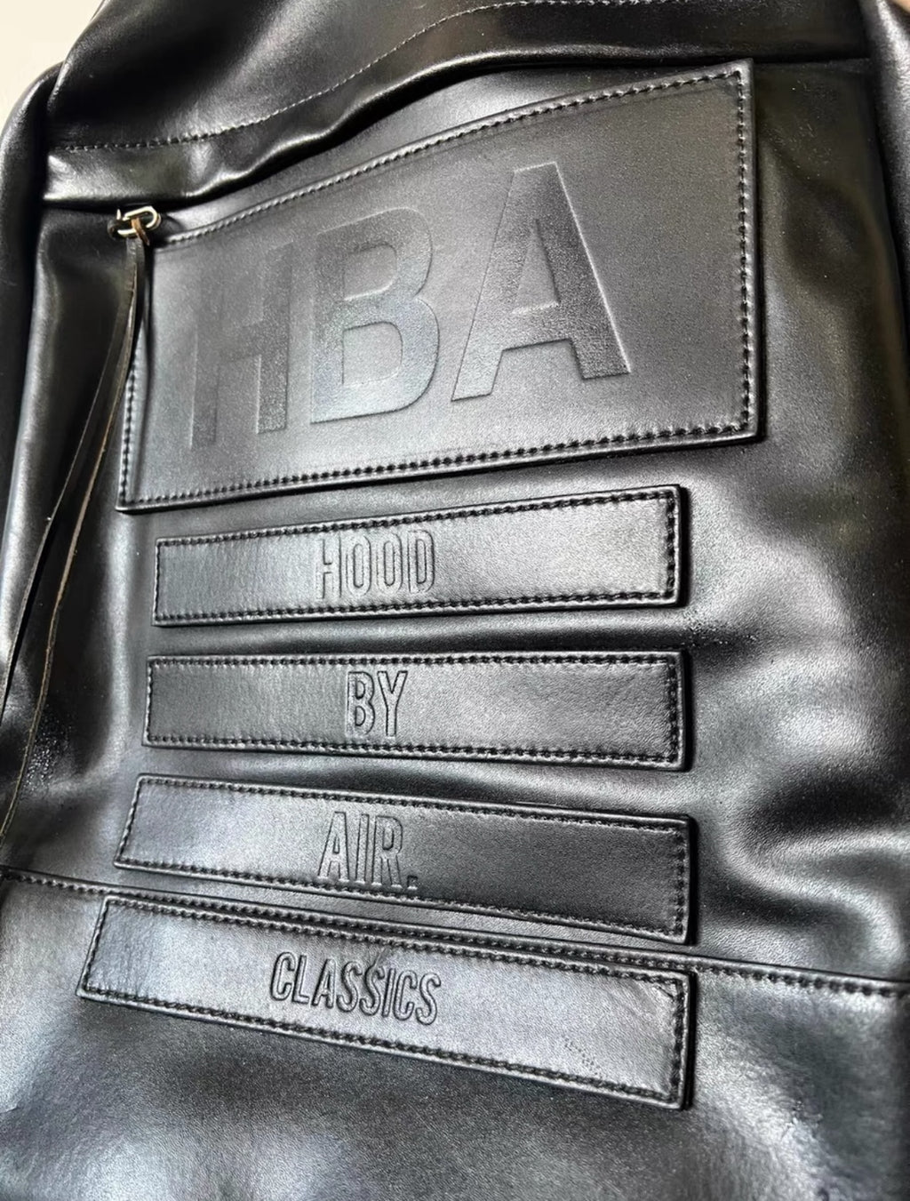 Hood By Air Leather Backpack