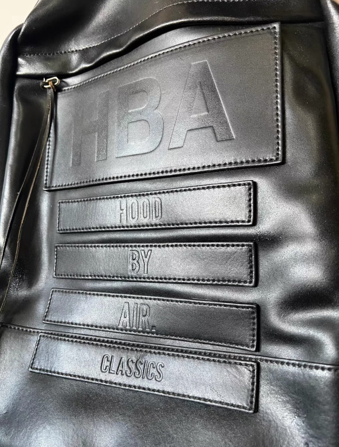 Hood By Air Leather Backpack