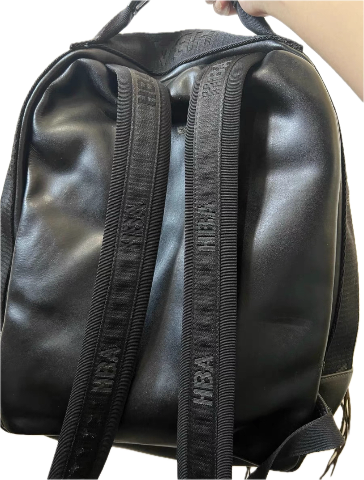 Hood By Air Leather Backpack