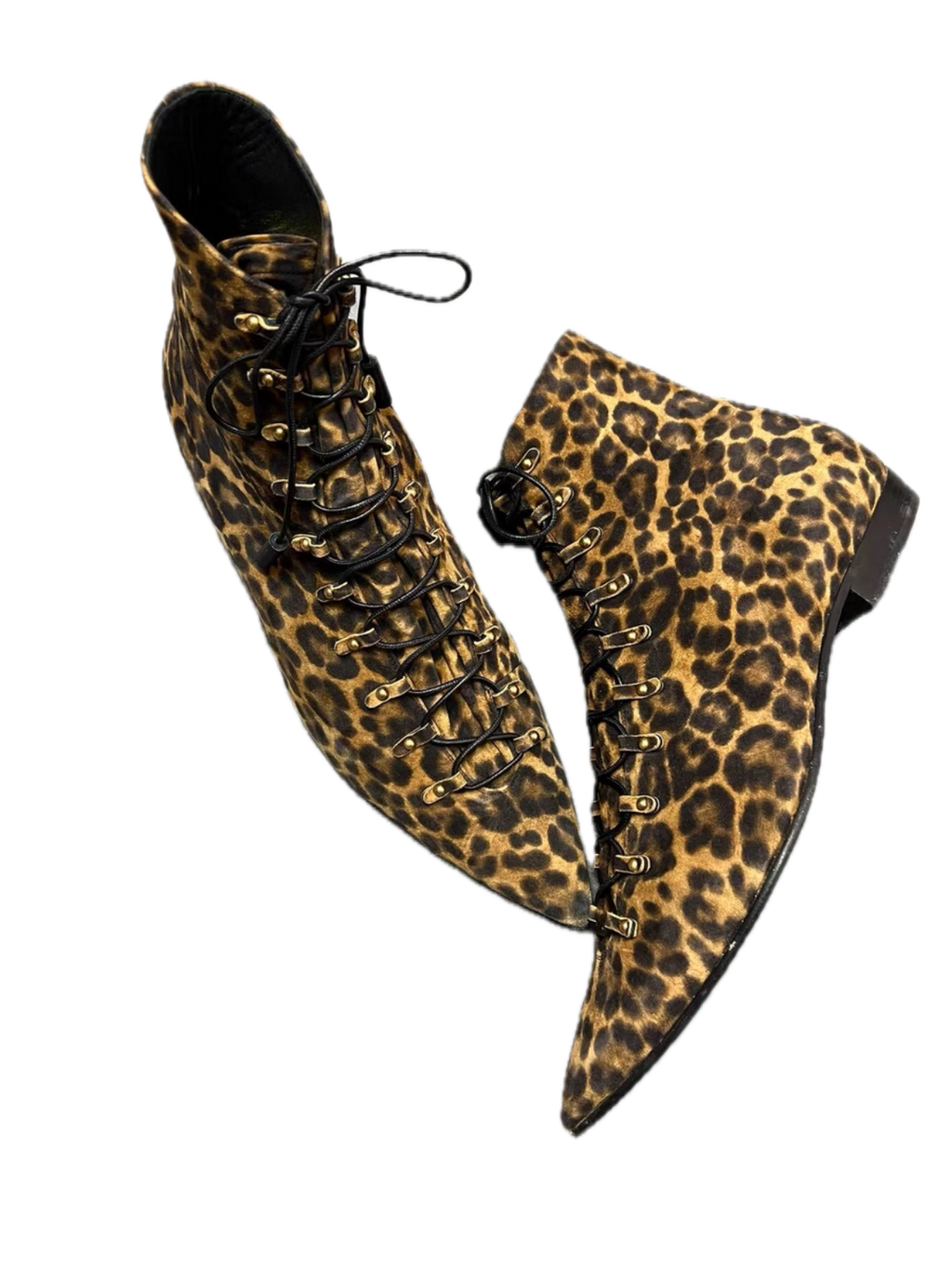 Saint Laurent 22SS Leopard Chelsea Boots