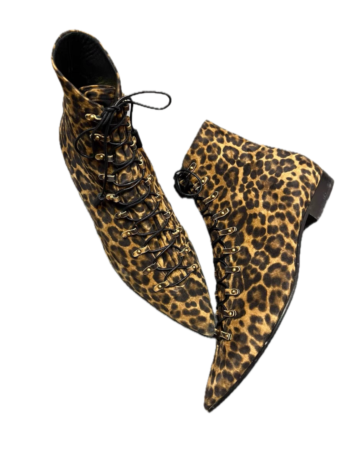 Saint Laurent 22SS Leopard Chelsea Boots