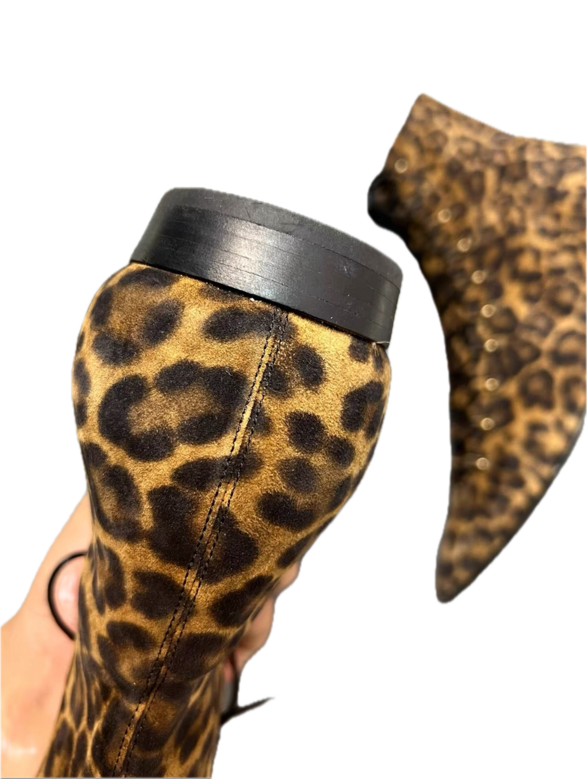 Saint Laurent 22SS Leopard Chelsea Boots