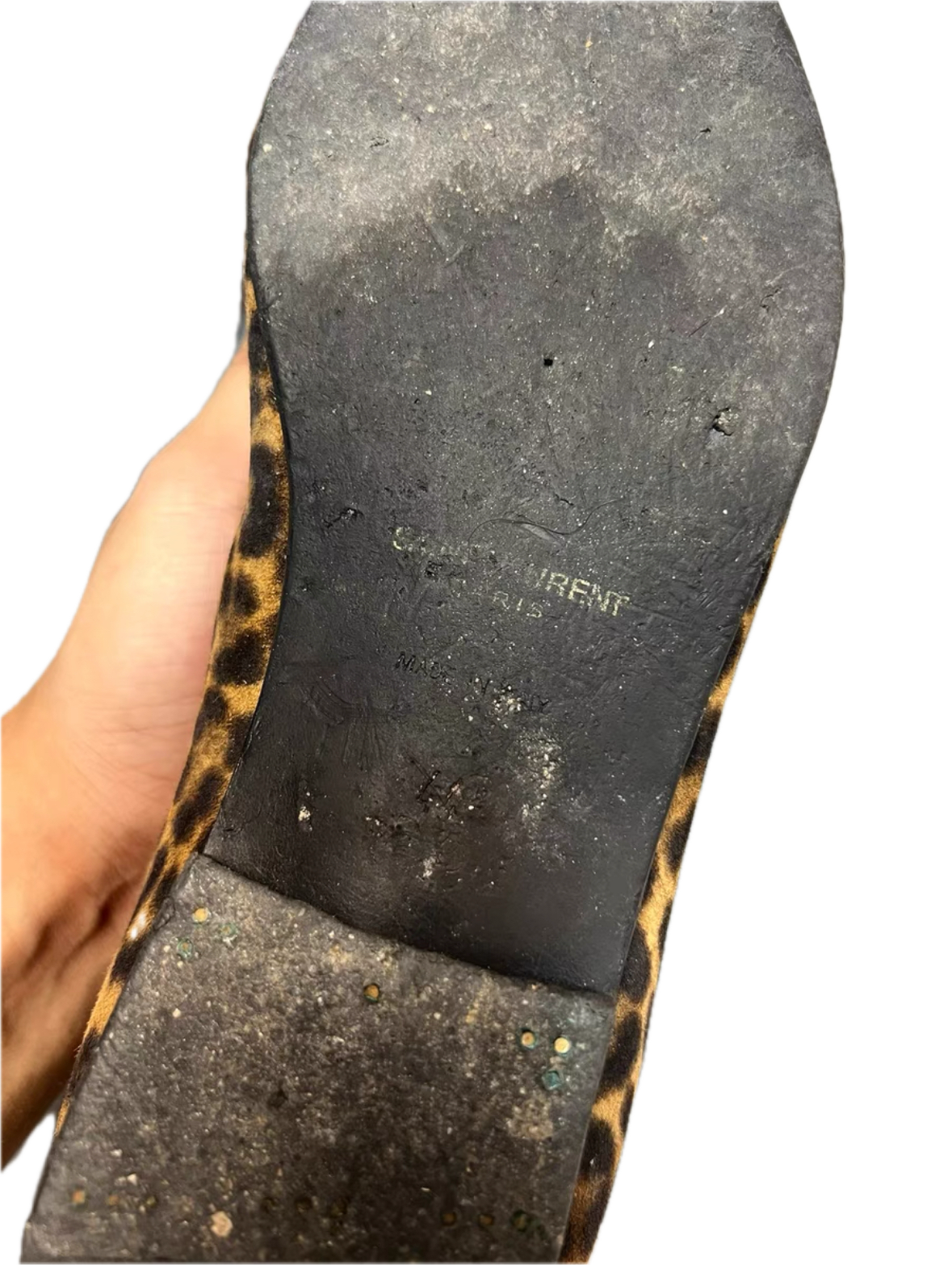 Saint Laurent 22SS Leopard Chelsea Boots