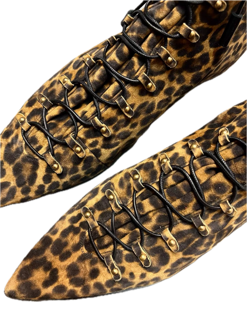Saint Laurent 22SS Leopard Chelsea Boots