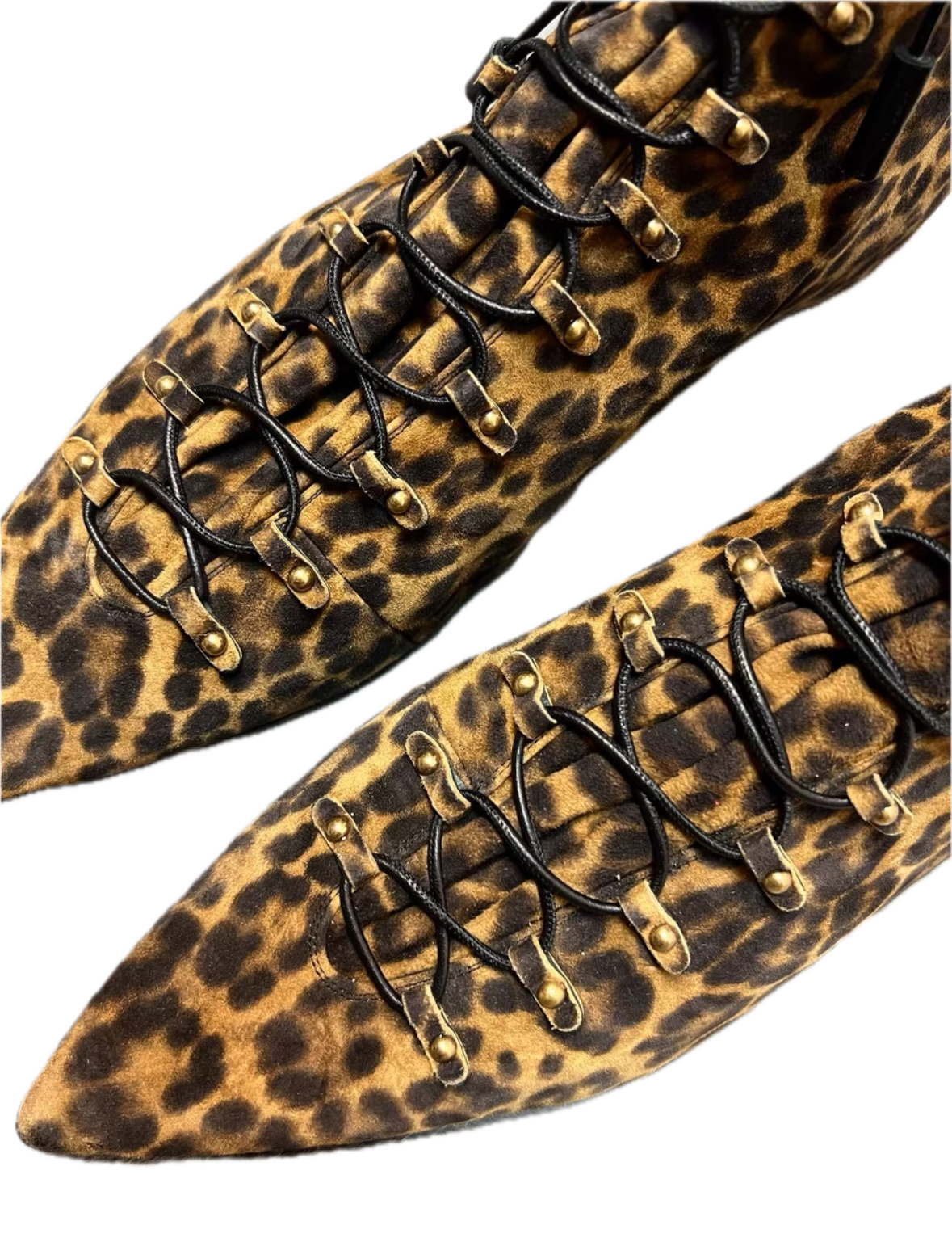 Saint Laurent 22SS Leopard Chelsea Boots