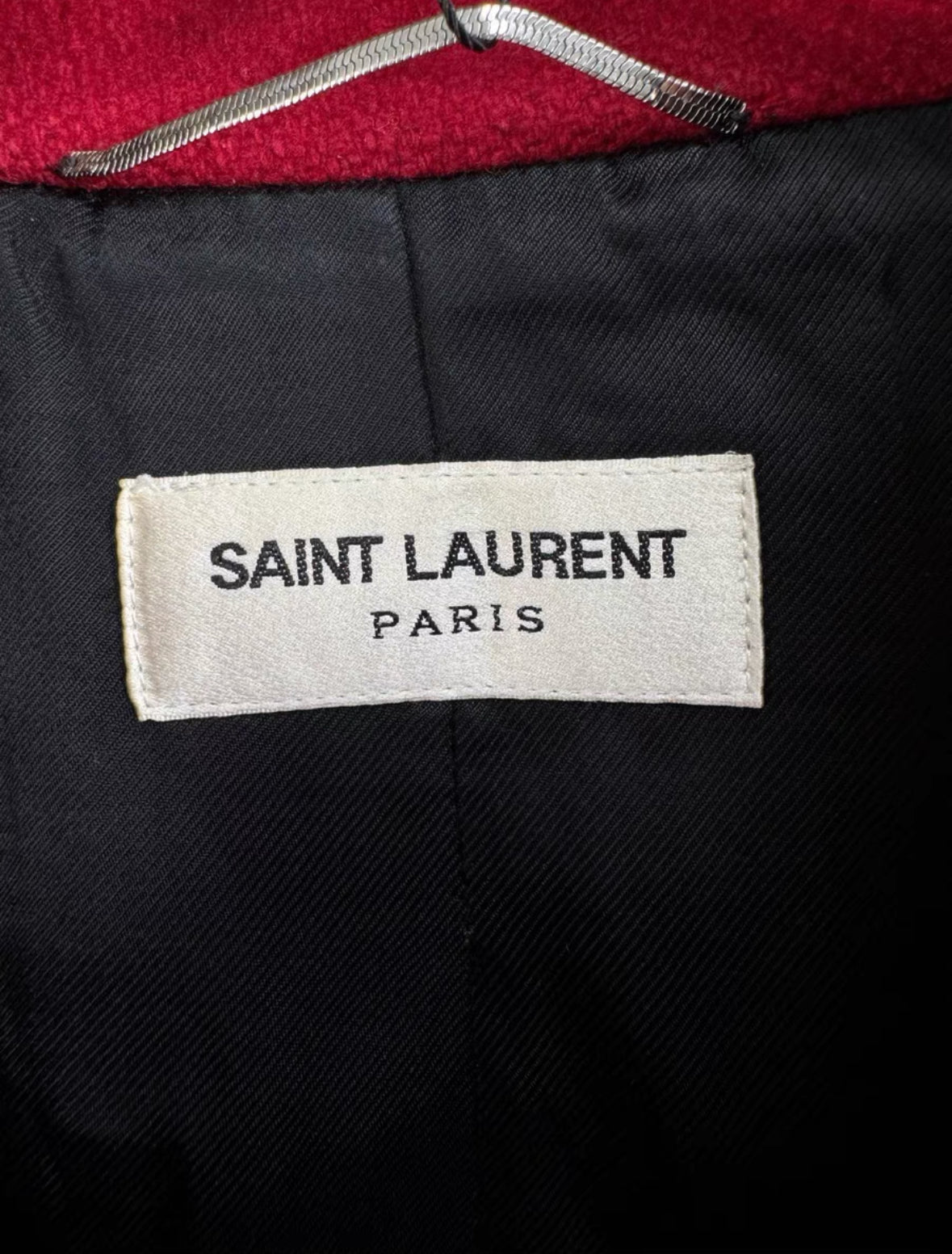Saint Laurent Leopard Varsity Jacket