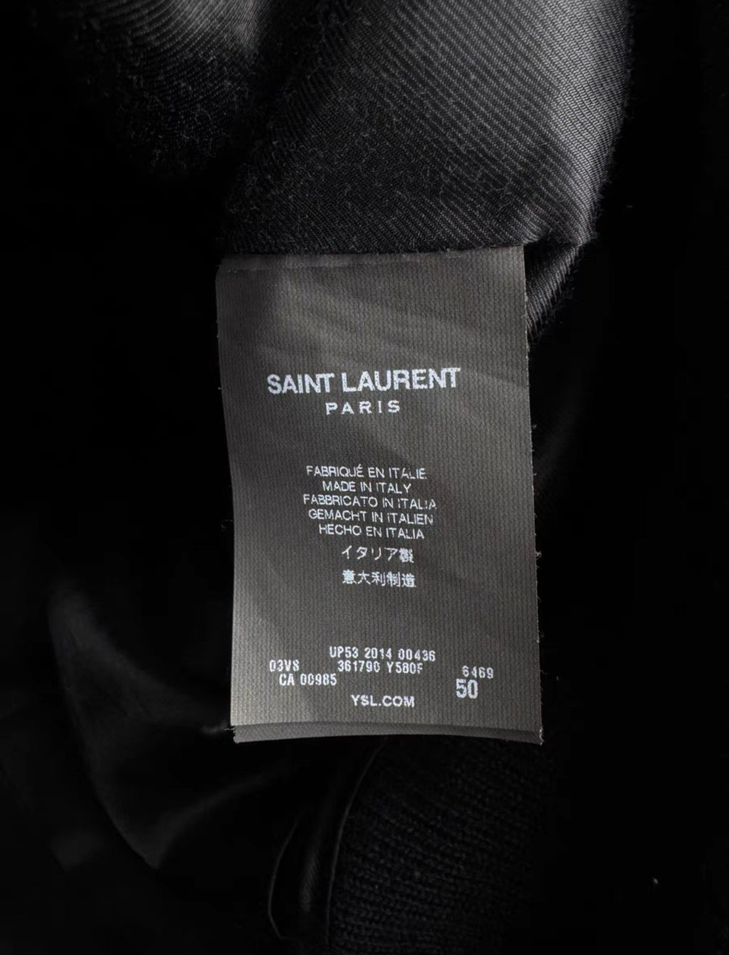 Saint Laurent Leopard Varsity Jacket