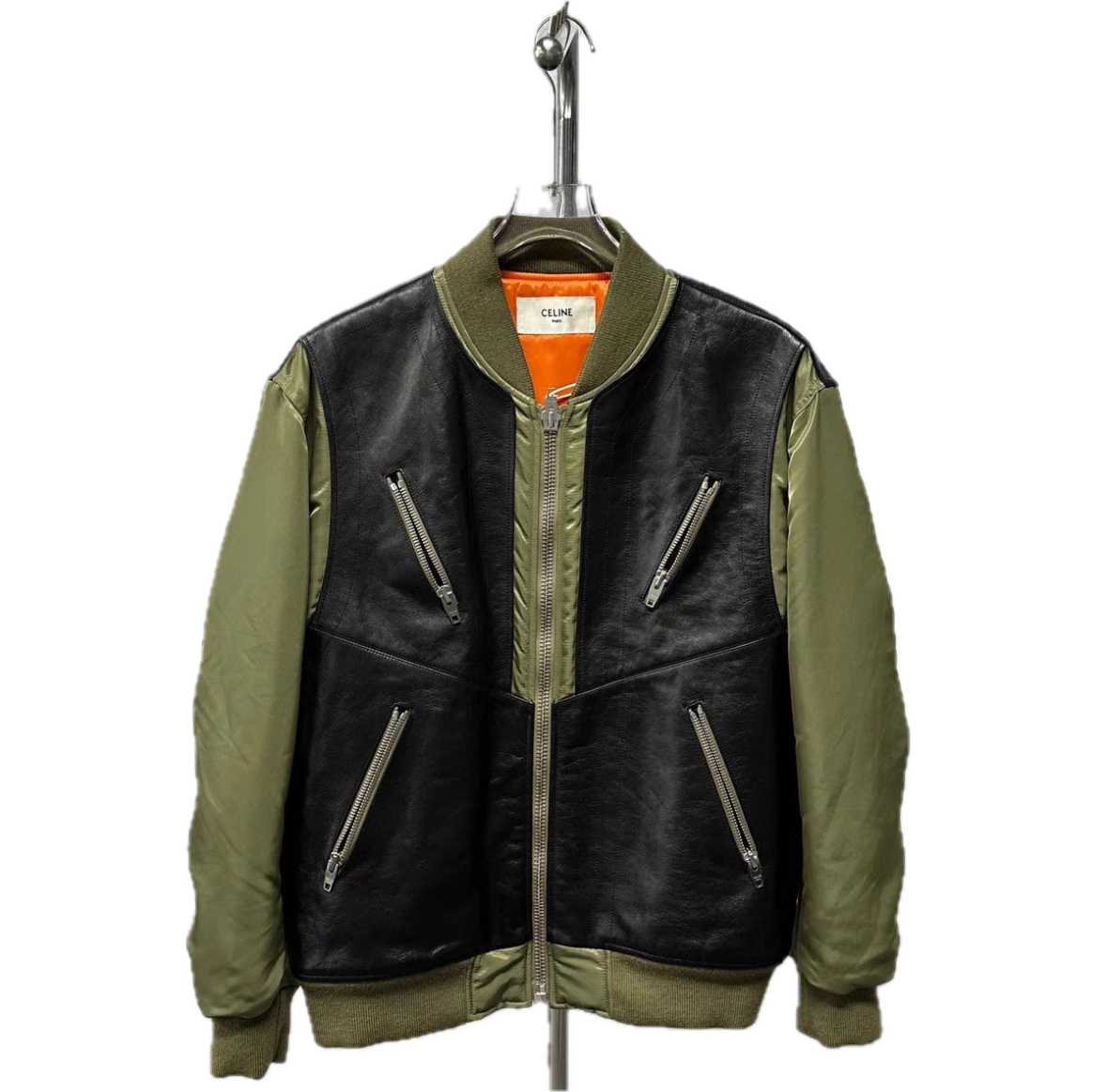 CELINE Panel Zip Baseball Jacket (P01105)