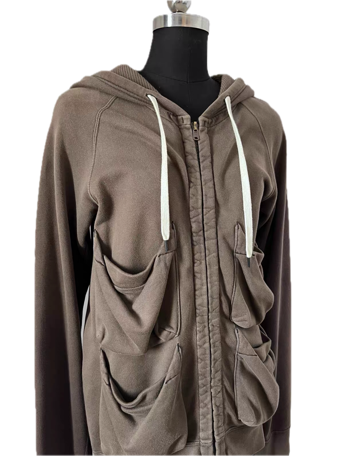 Number (N)ine SS07 'Crying Heart' 4-Pocket Zip Hoodie