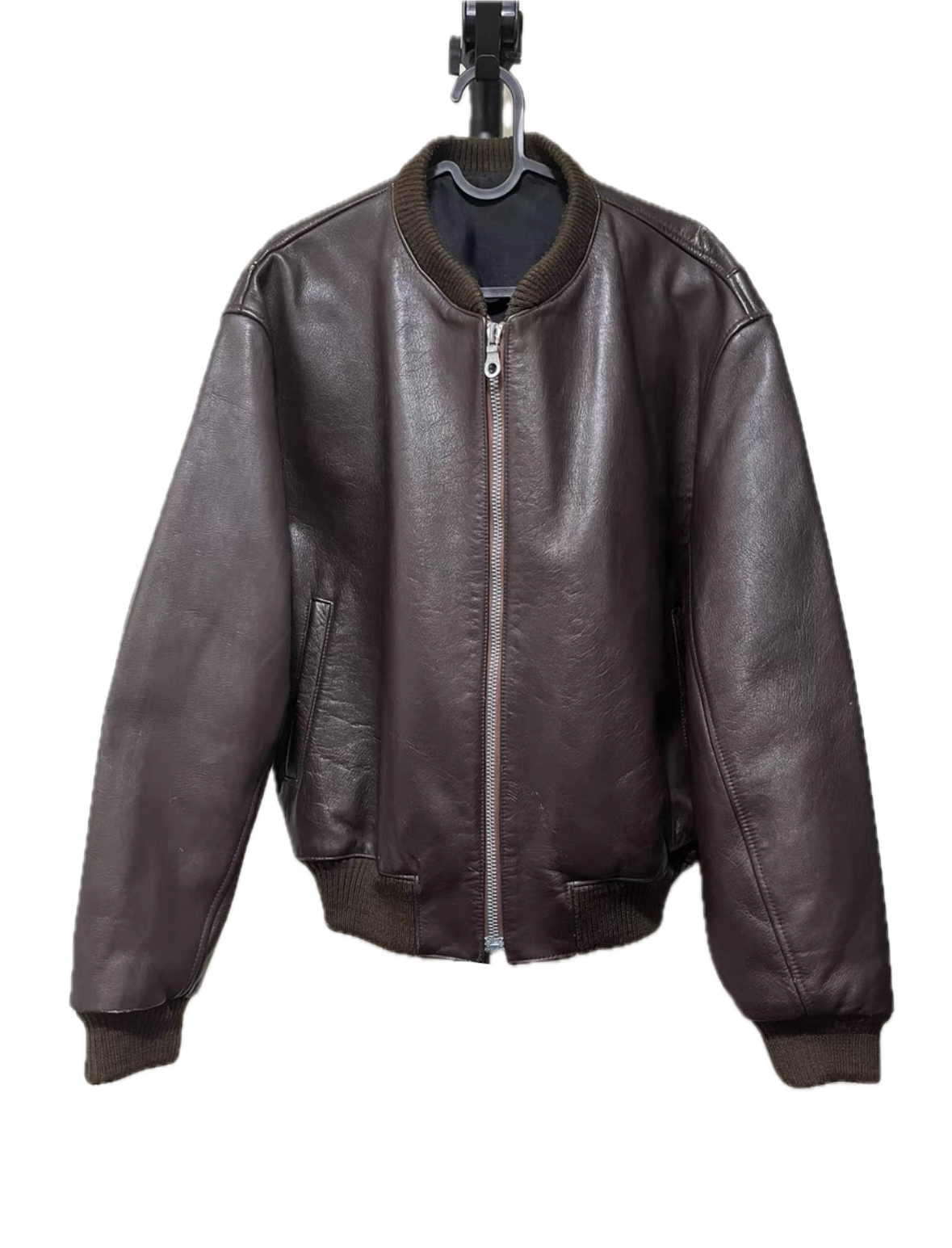 Yohji Yamamoto Leather Bomber 'The Men 6.1'