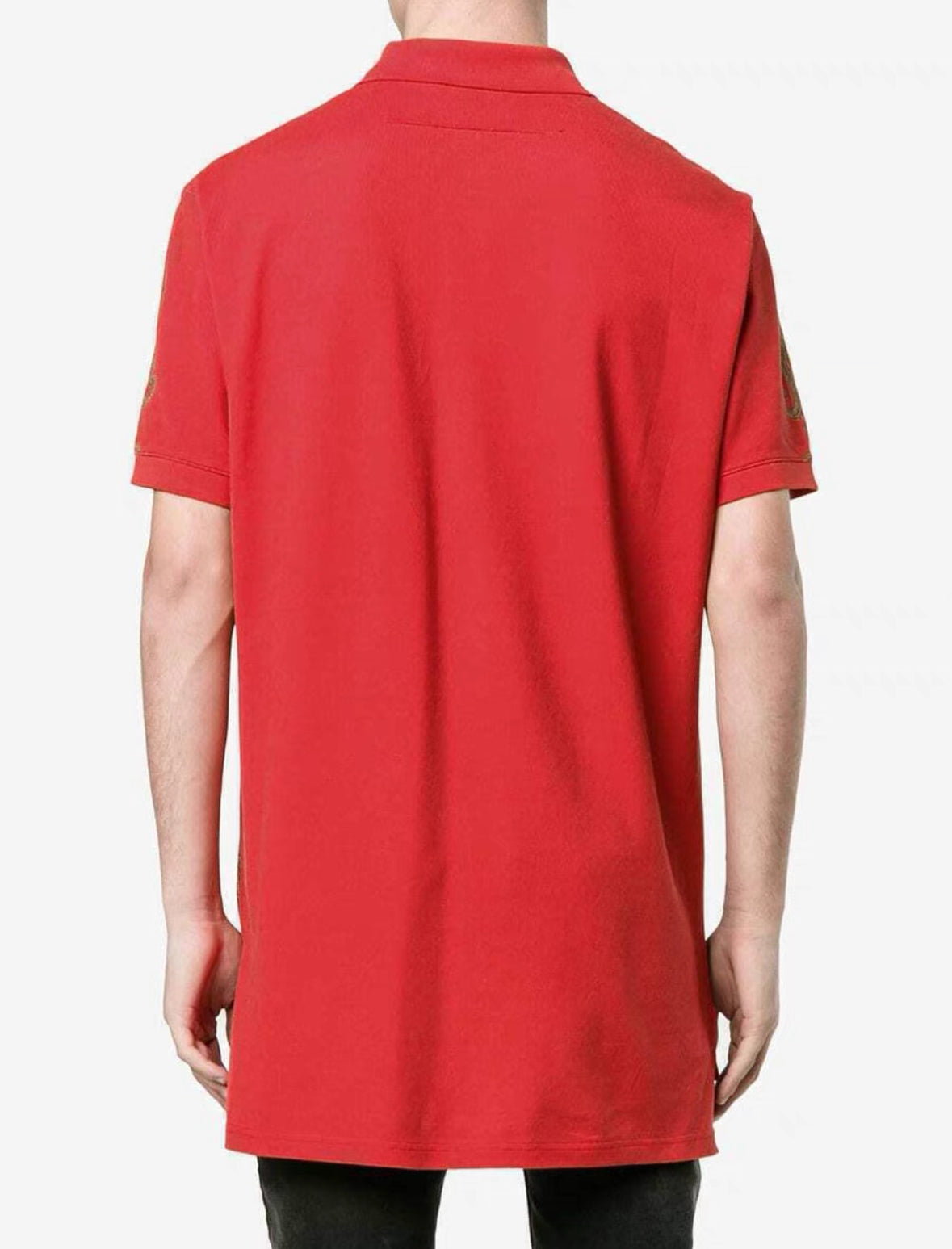 Givenchy Columbian Narcos Baroque Dollar Piqué Polo