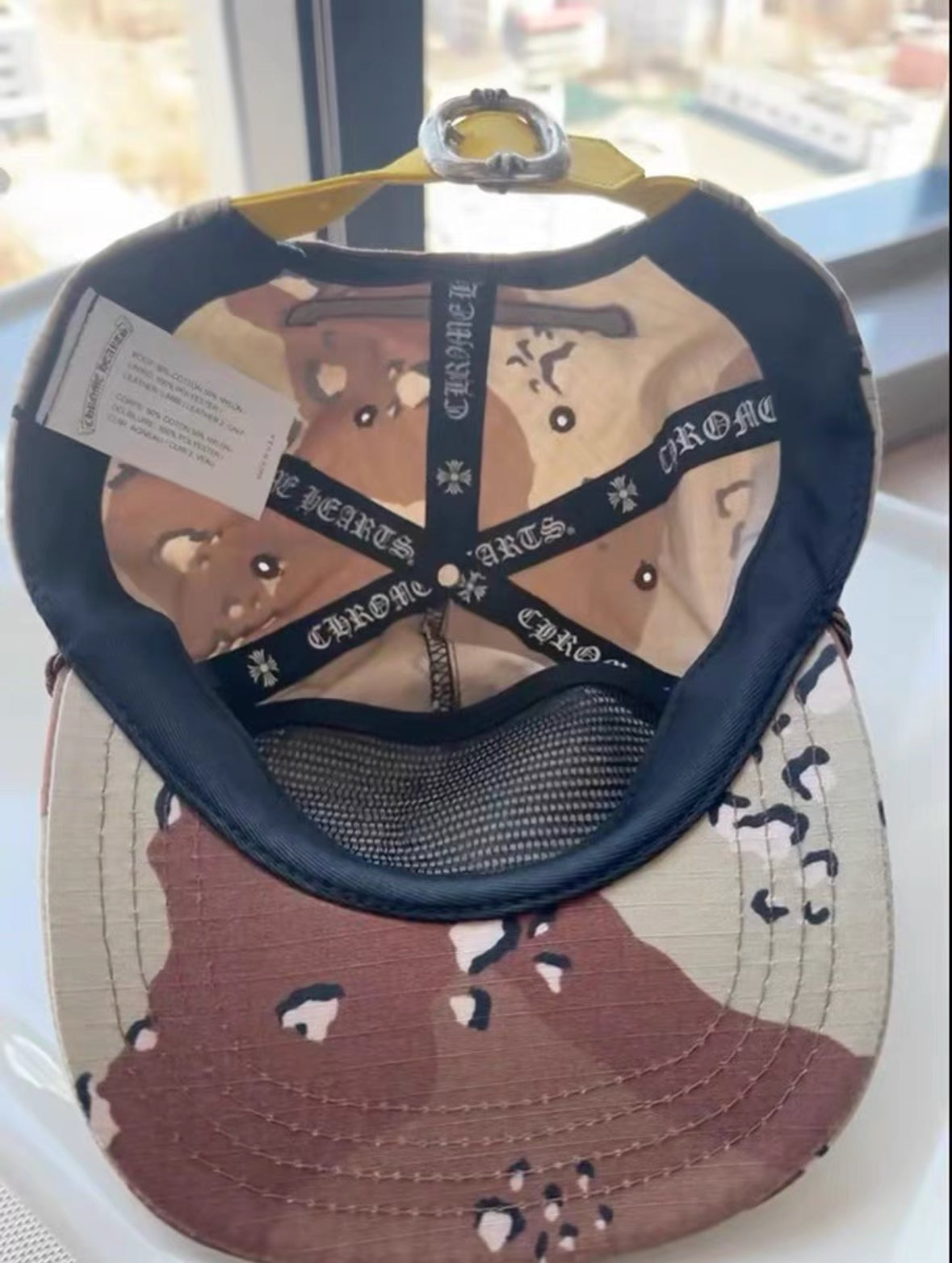 Chrome Hearts Sex Records Camo Baseball Cap