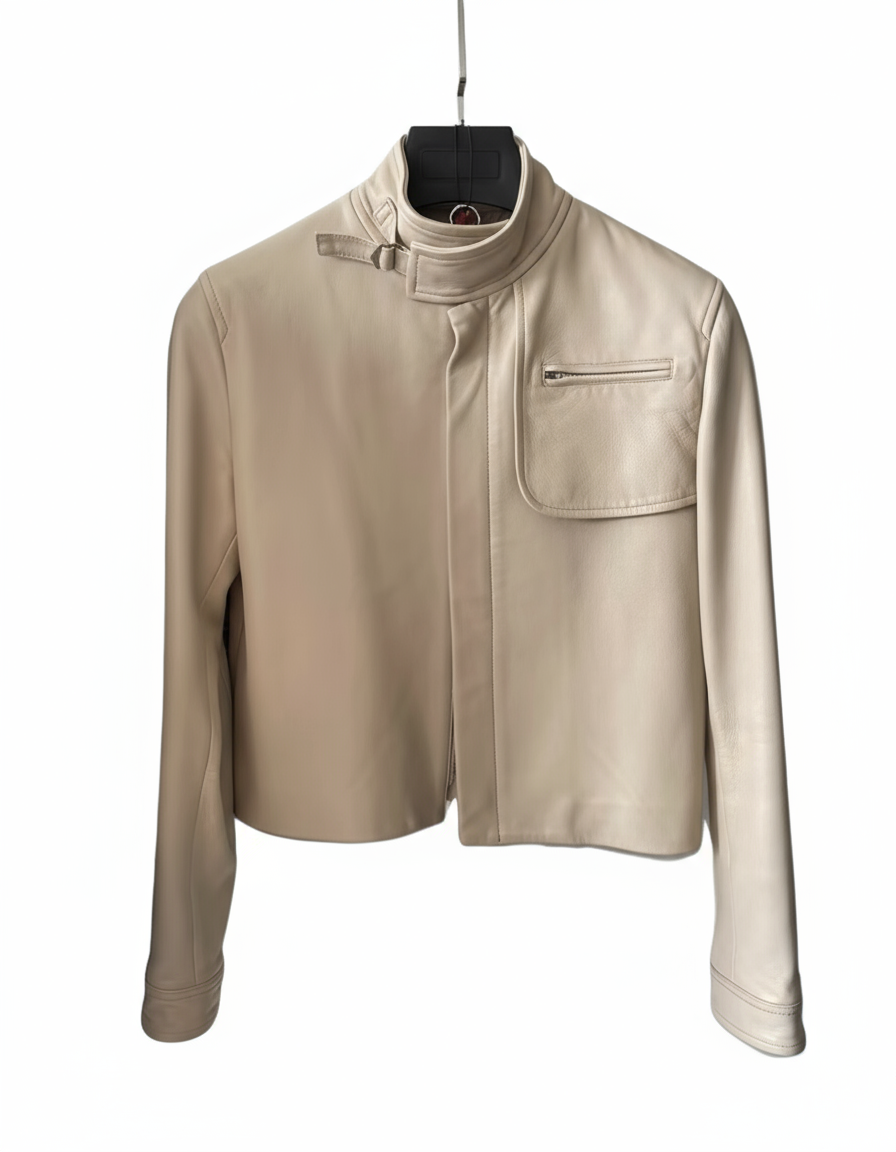 Yohji Yamamoto Leather Hunter Jacket