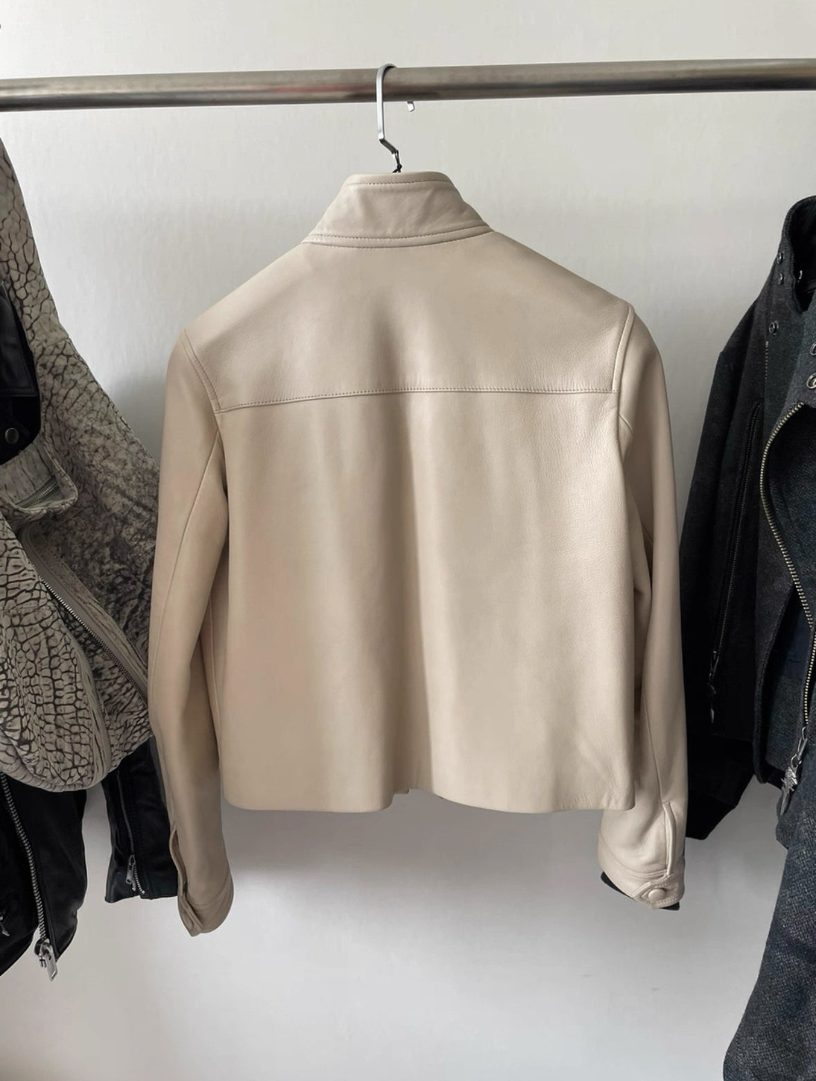 Yohji Yamamoto Leather Hunter Jacket