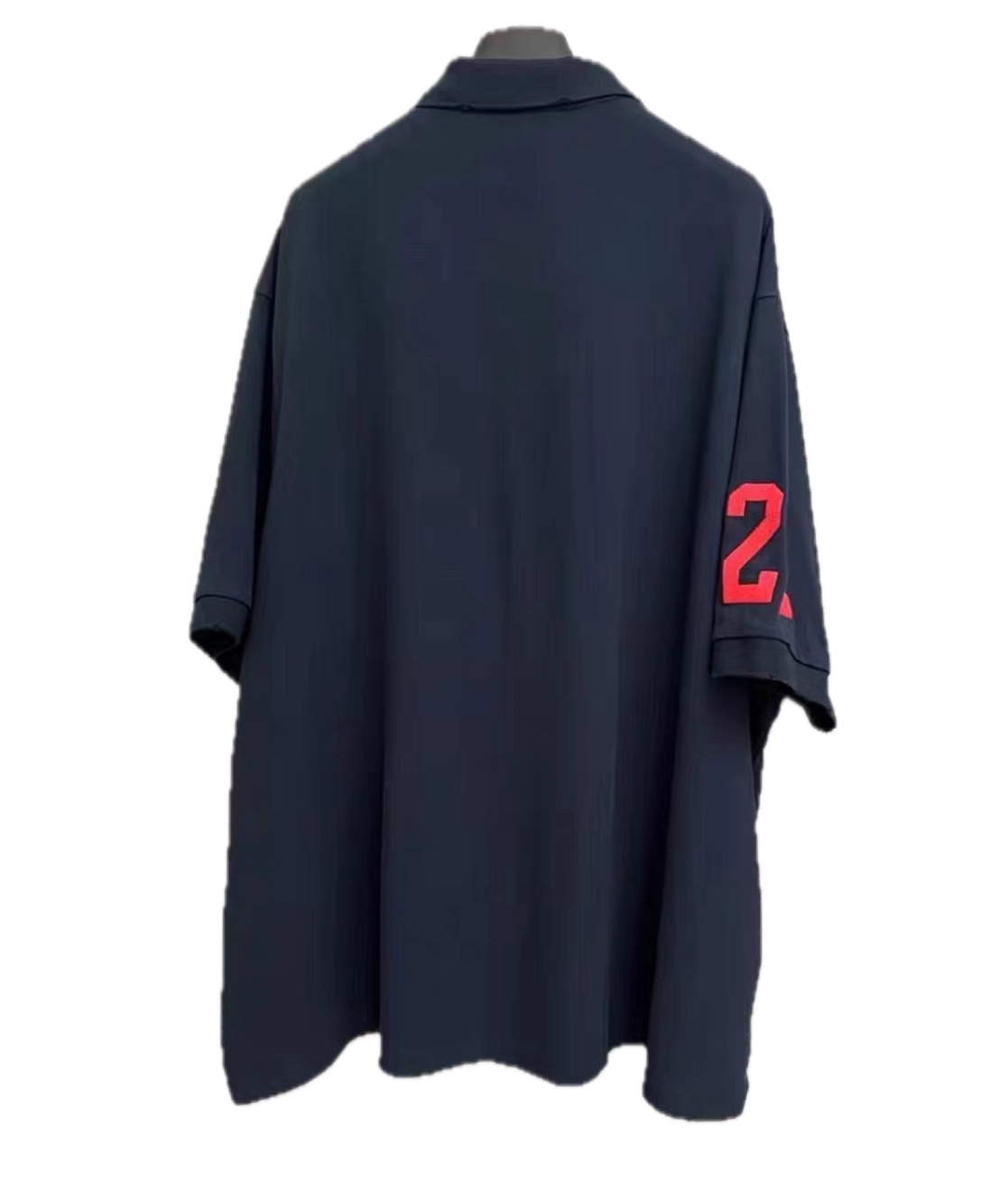 Balenciaga Embroidered Horse Polo Shirt