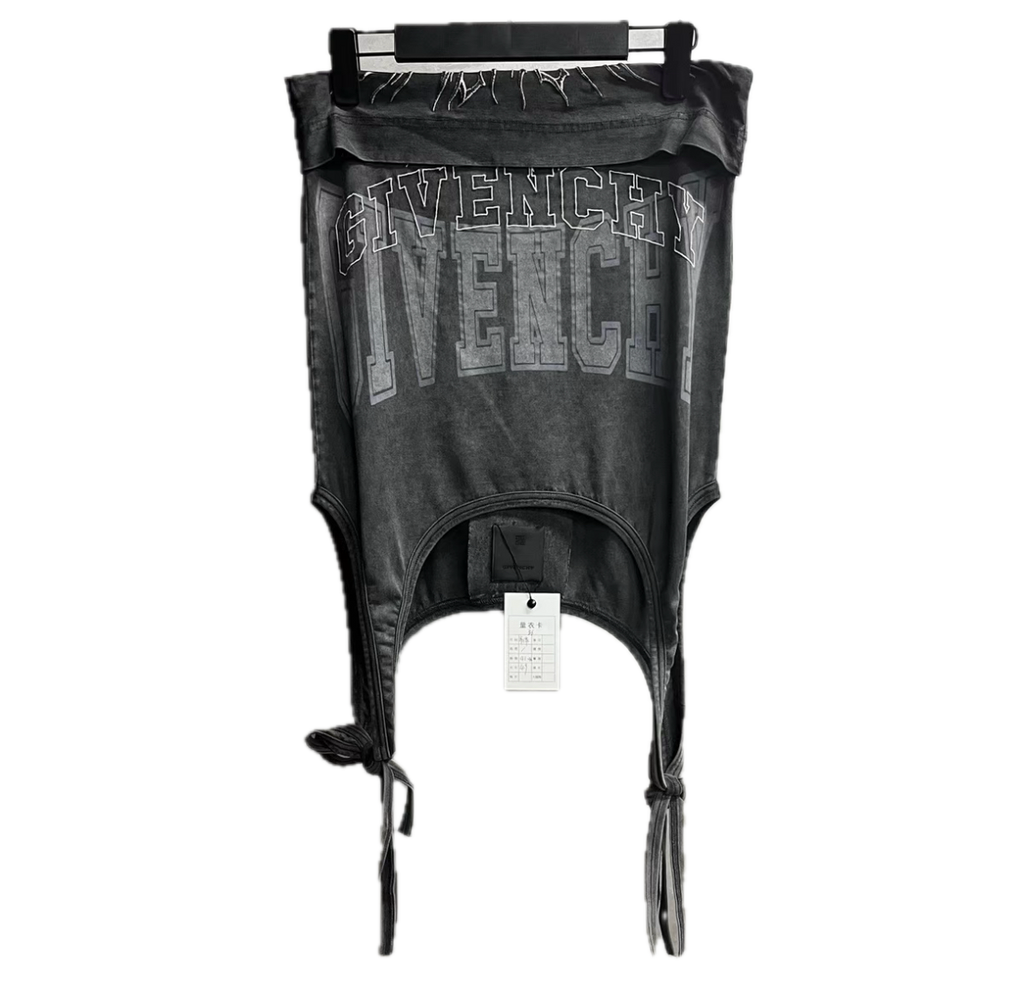 Givenchy Reversed Logo Mini Skirt