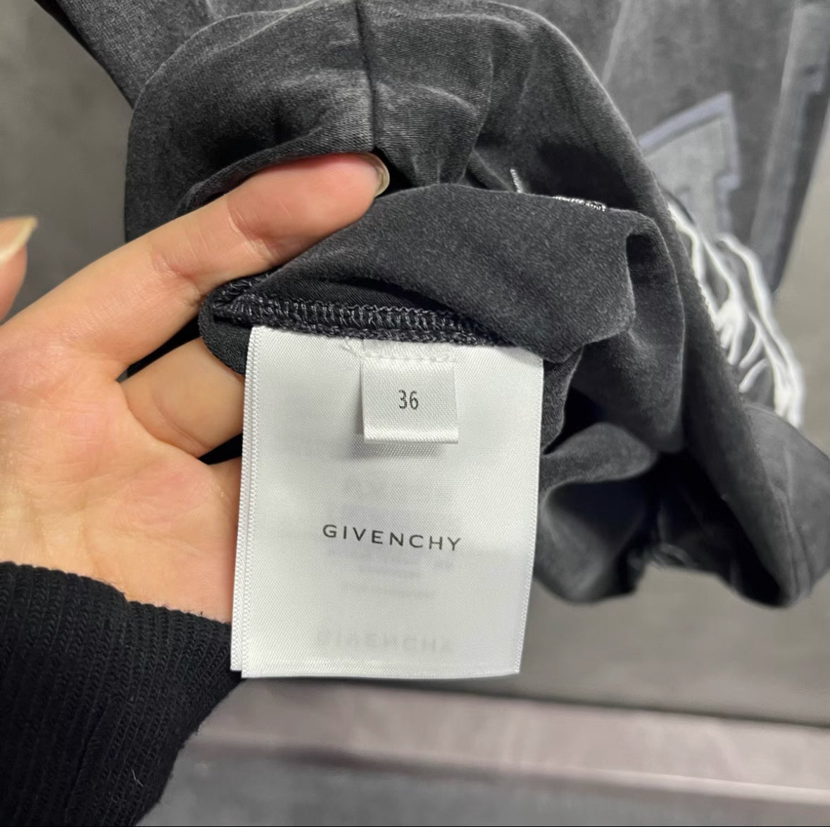 Givenchy Reversed Logo Mini Skirt